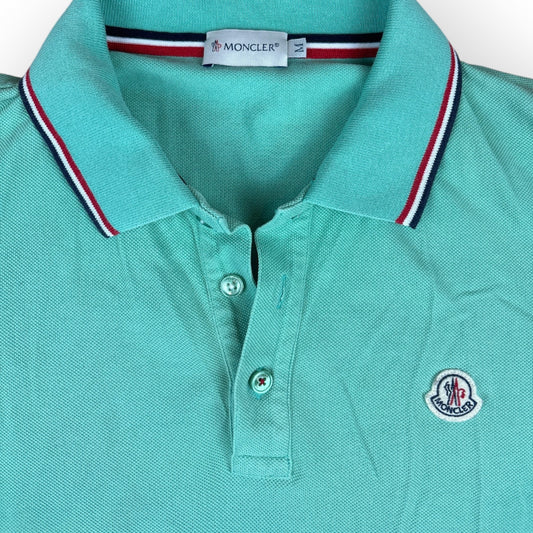 Moncler “Classic Tricolore Polo” (M)