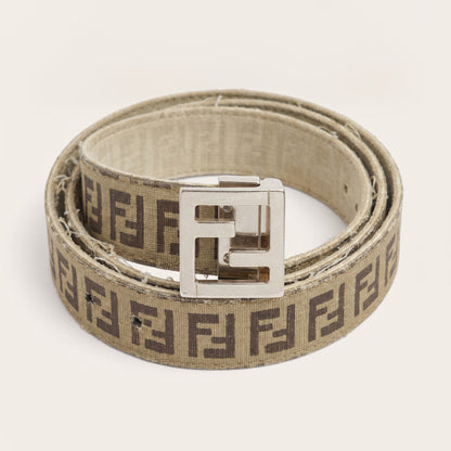 Fendi “FF Zucca Monogram Belt”