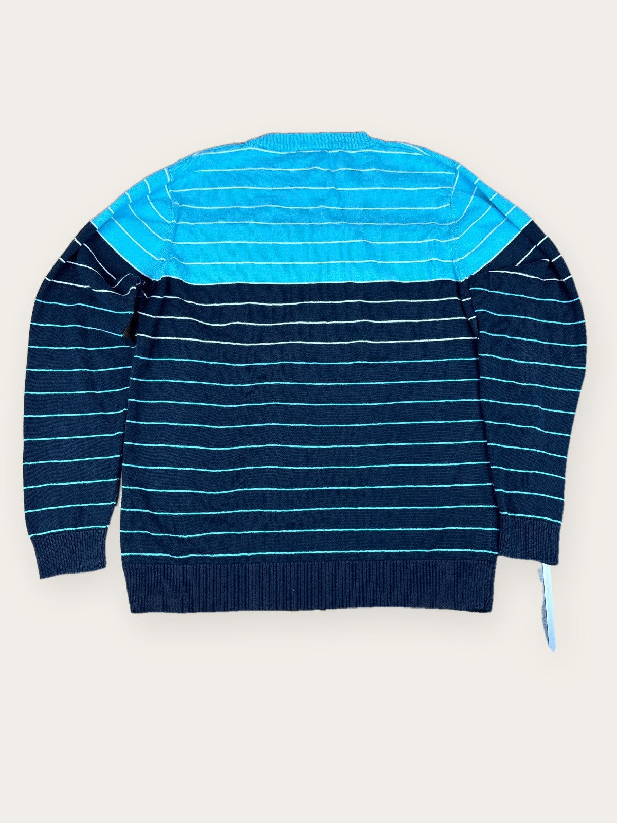 Lacoste Two‑Tone Striped Knit (S)