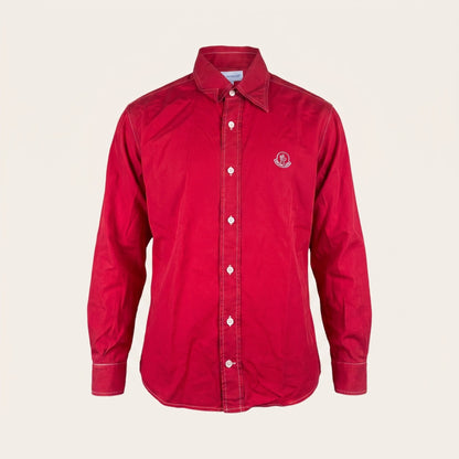 Moncler Classic Logo Button‑Up Shirt (M)