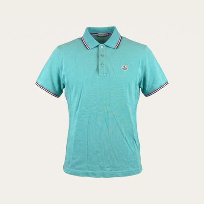 Moncler “Classic Tricolore Polo” (M)