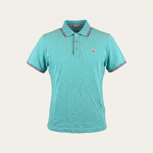 Moncler “Classic Tricolore Polo” (M)
