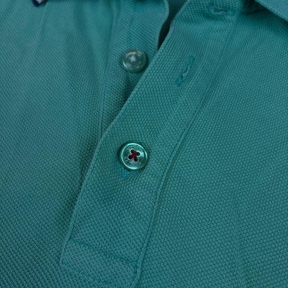 Moncler “Classic Tricolore Polo” (M)