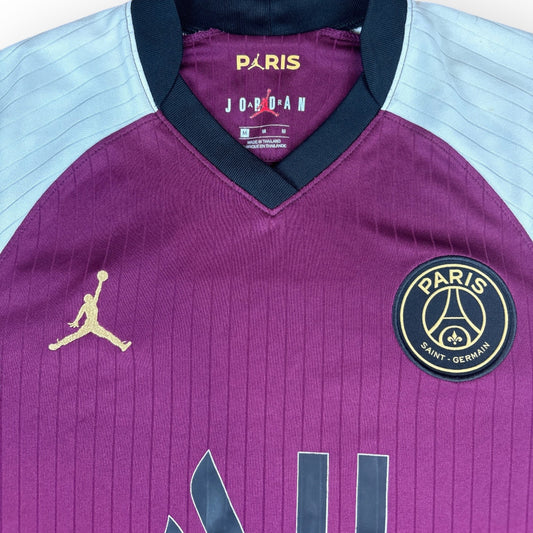 Jordan Paris Saint‑Germain x Jordan “Bordeaux/Gold” Jersey (M)