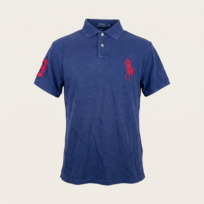 Polo Ralph Lauren Navy Big Pony Polo (L)