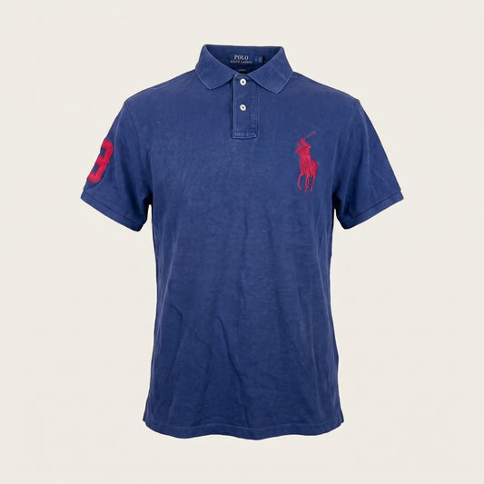 Polo Ralph Lauren Navy Big Pony Polo (L)