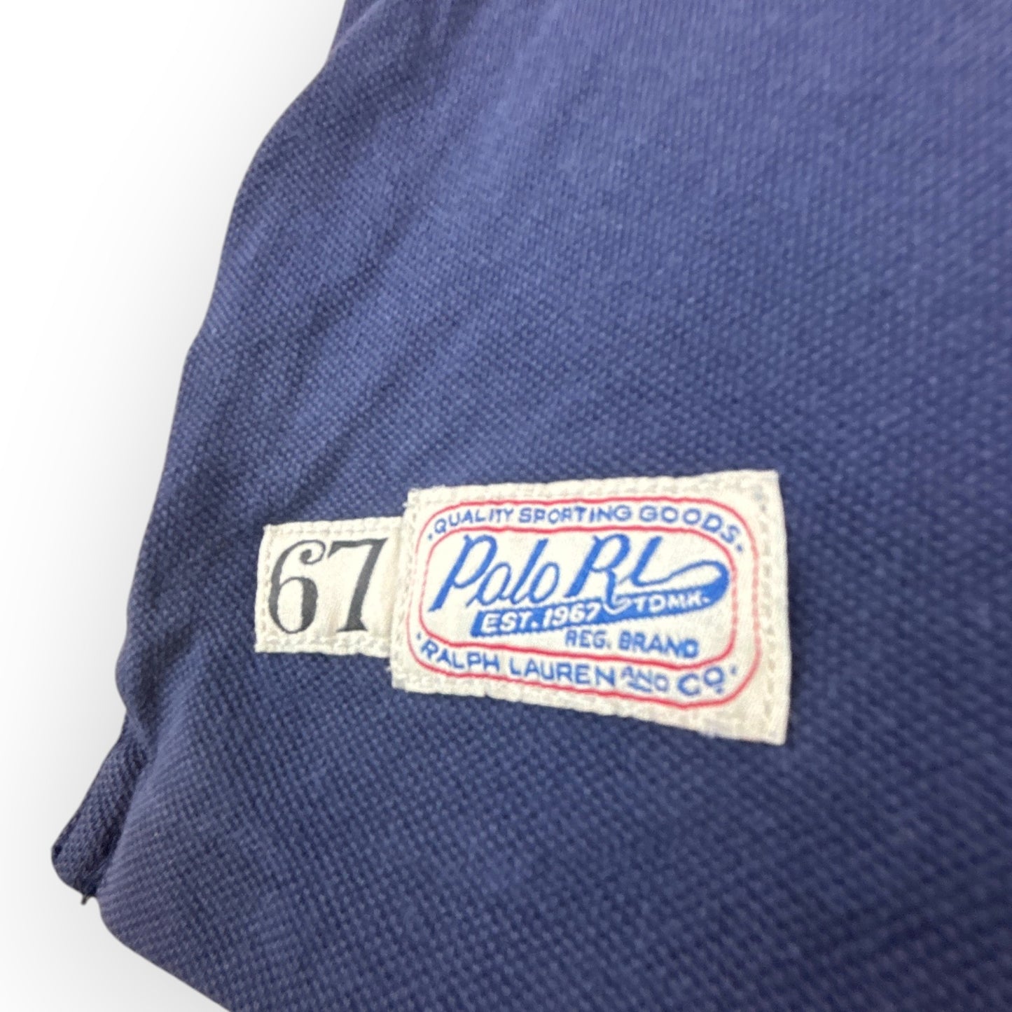 Polo Ralph Lauren “RLPC 1967” Diagonal Stripe Polo (L)